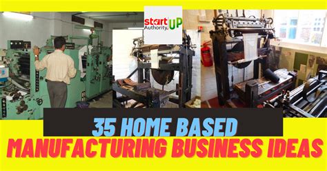 home based manufacturing machines